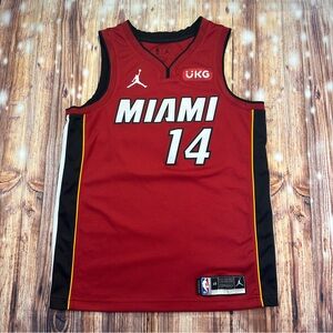 Nike Tyler Herro Miami Heat Red Jersey Men's Size Large